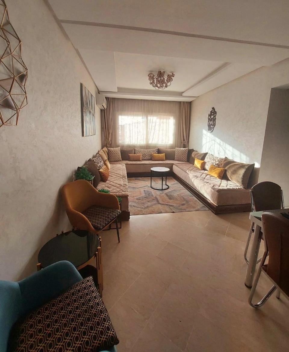 Appartement Pour Familles En Residence Avec Piscine Et Wifi Marrakesch Exterior foto